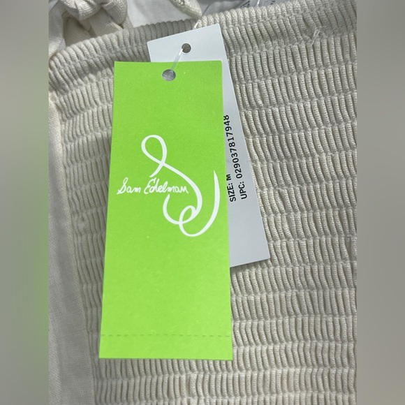 NWT Sam Edelman Women's Tinsley Spaghetti Strap Linen Dress size M - Picture 14 of 16